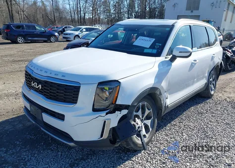 2022 Kia Telluride Ex из США, поврежденный, VIN 5XYP34HC2NG260767